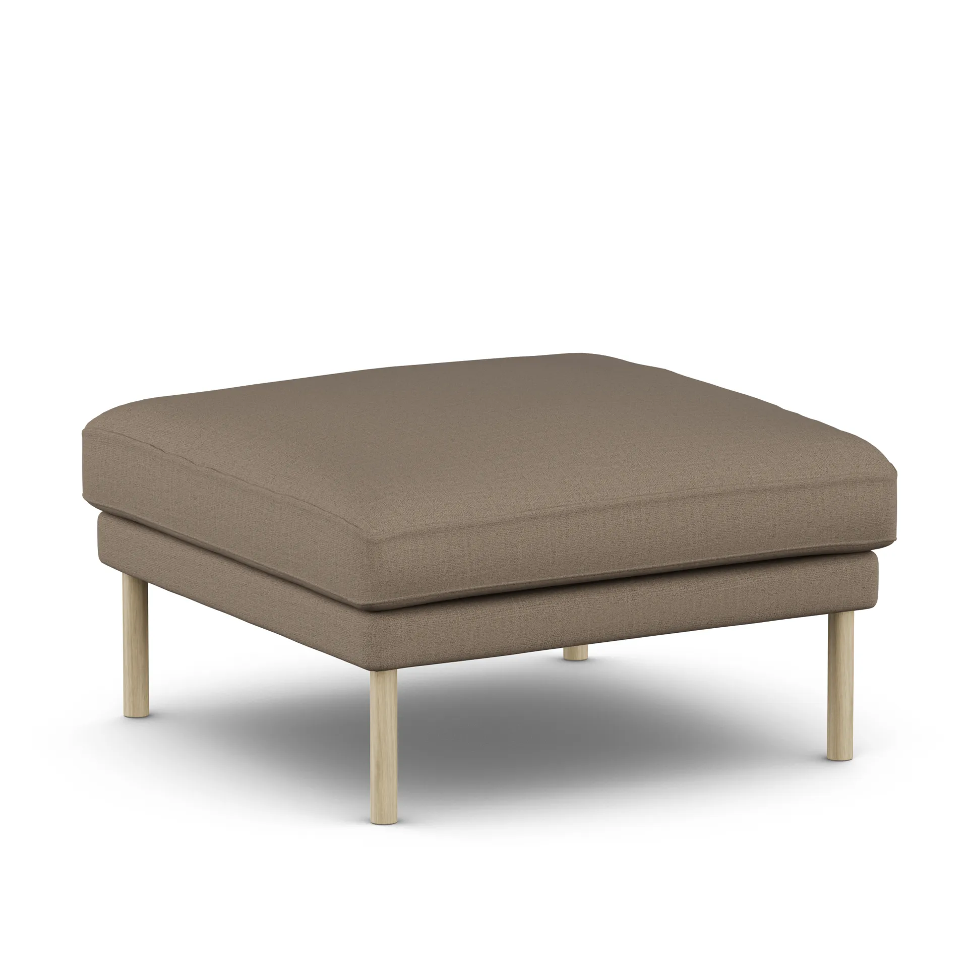 Linnevik footstool, Same Mole 6674-white-oiled oak 1898