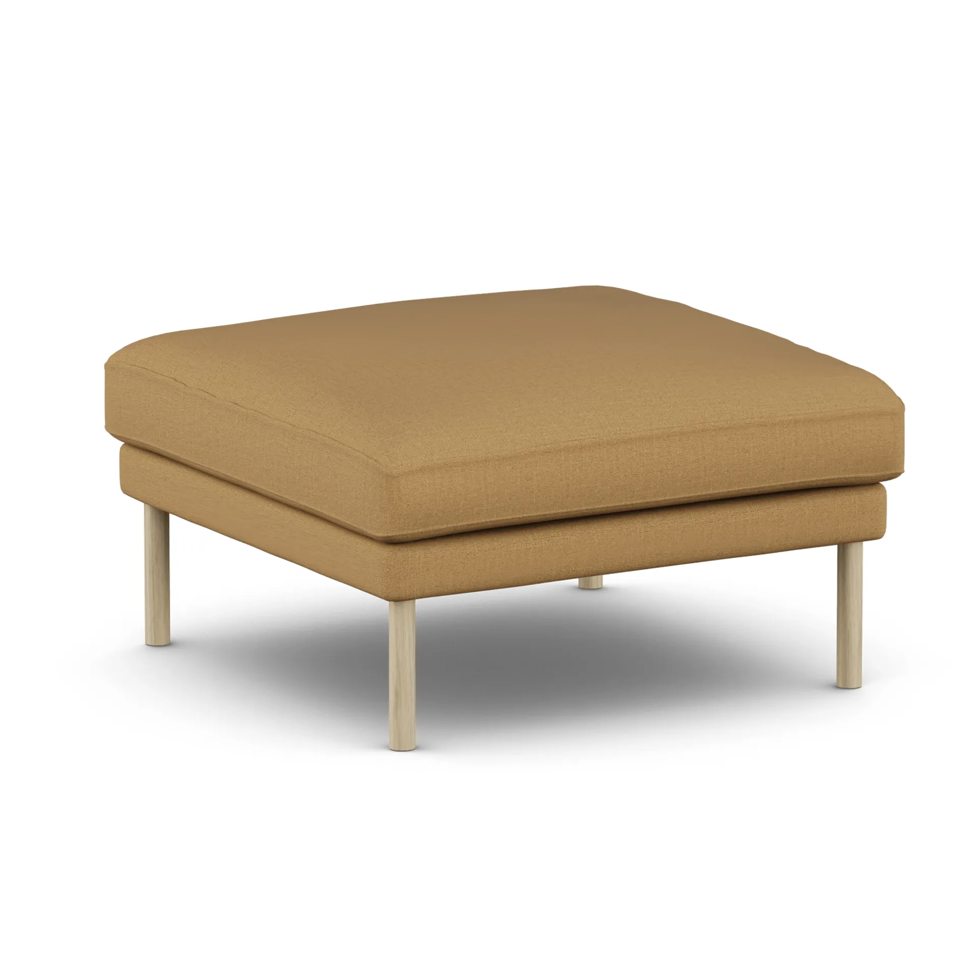 Linnevik footstool, Same Ochre 6676-white-oiled oak 1898