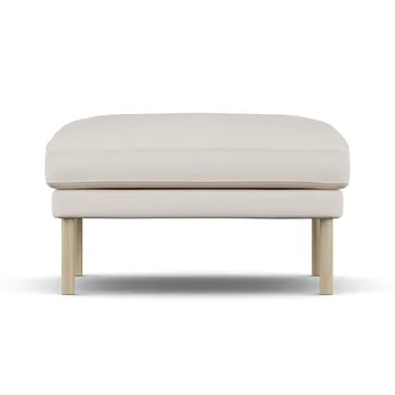 Linnevik footstool - Same Off White 6671-white-oiled oak - 1898