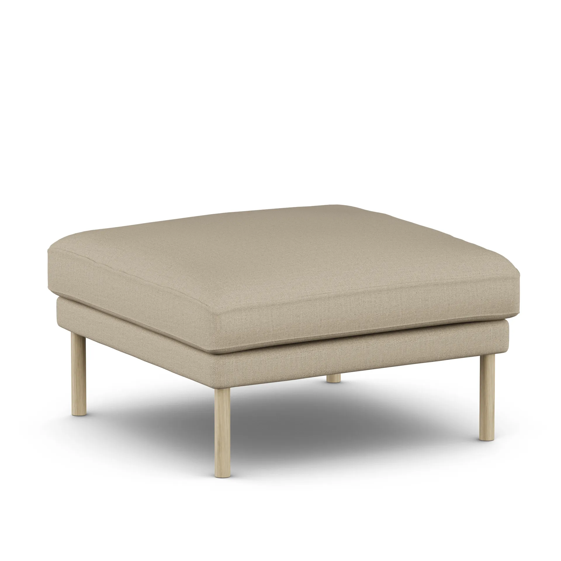 Linnevik footstool, Same Sand 6672-white-oiled oak 1898