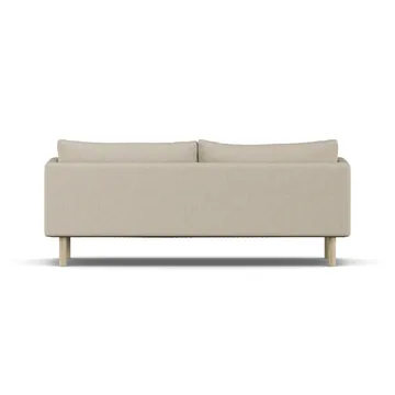 Linnevik sofa - Bern Beige 0341-white-oiled oak, 3-seater - 1898