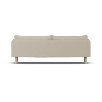 Linnevik sofa - Bern Beige 0341-white-oiled oak, 4-seater - 1898