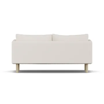 Linnevik sofa - Caleido Beige 9600-white-oiled oak, 2-seater - 1898