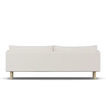 Linnevik sofa - Caleido Beige 9600-white-oiled oak, 4-seater - 1898