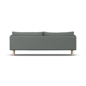 Linnevik sofa - Caleido Grey 1240-white-oiled oak, 4-seater - 1898