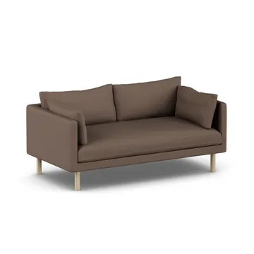 Linnevik sofa - Jump Brown 1955 1955-white-oiled oak, 2-seater - 1898