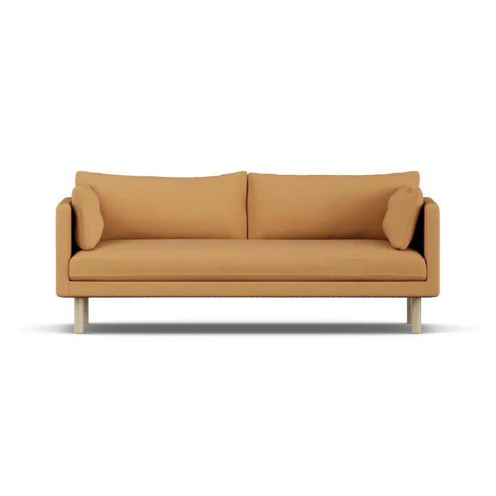 Linnevik sofa - Jump Honey 1959-white-oiled oak, 3-seater - 1898