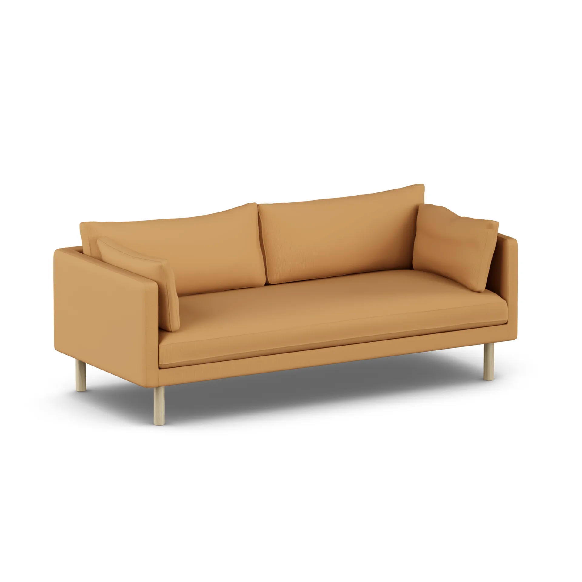 Linnevik sofa, Jump Honey 1959-white-oiled oak, 3-seater 1898
