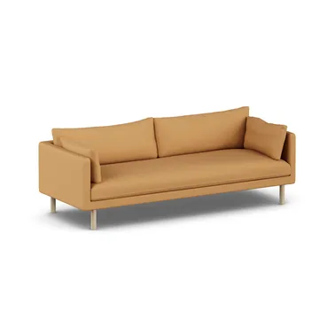 Linnevik sofa - Jump Honey 1959-white-oiled oak, 4-seater - 1898