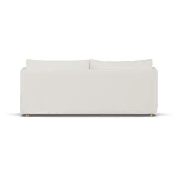 Linnevik sofa - Jump off white 1954-white-oiled oak, 3-seater, with skirt - 1898