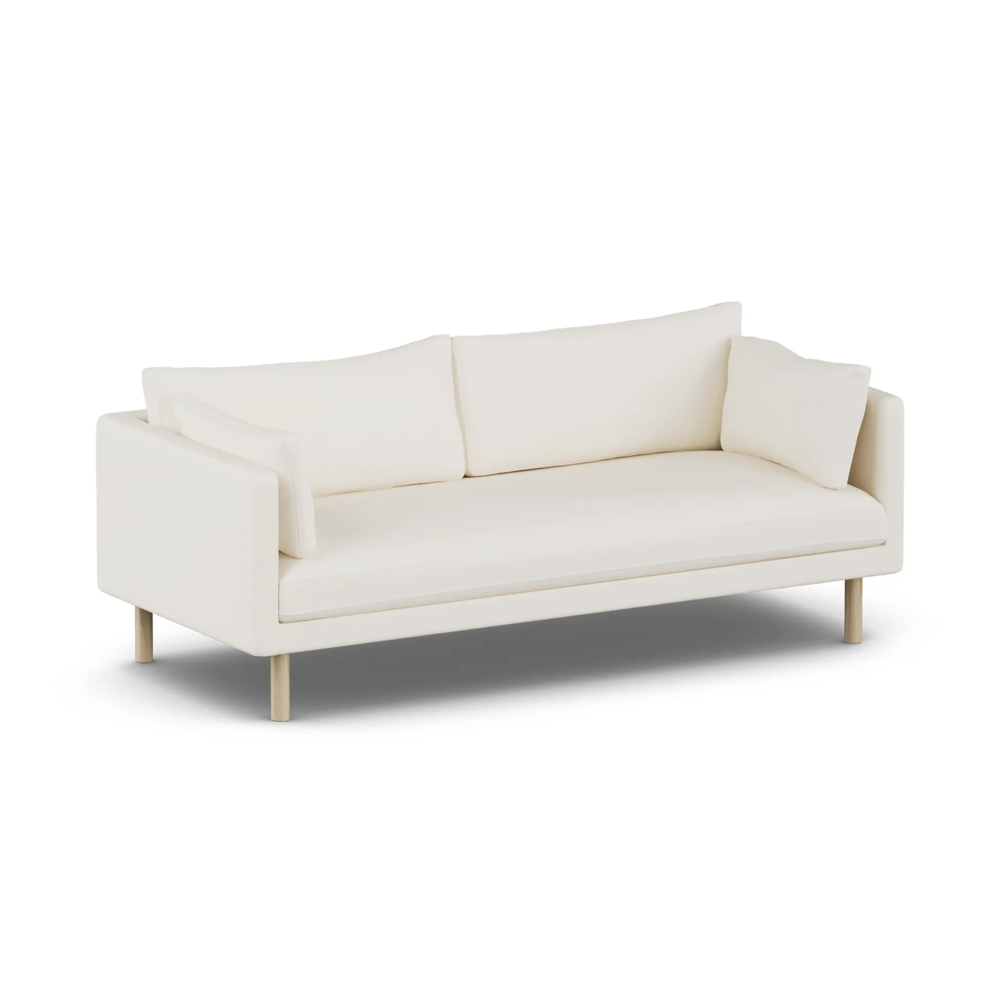 Linnevik sofa, Jump Off White 1954-white-oiled oak, 3-seater 1898