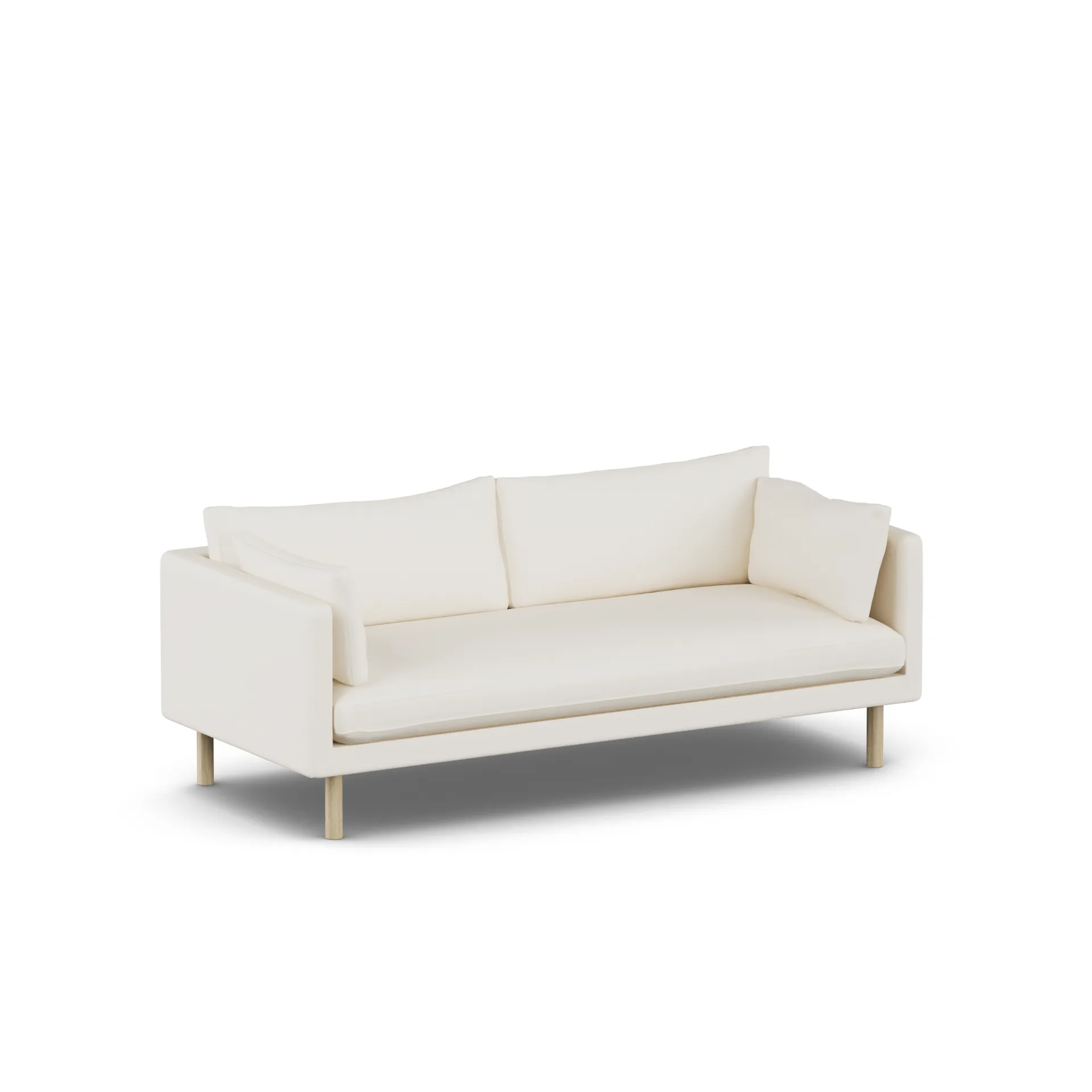Linnevik sofa, Jump Off White 1954-white-oiled oak, 3-seater 1898