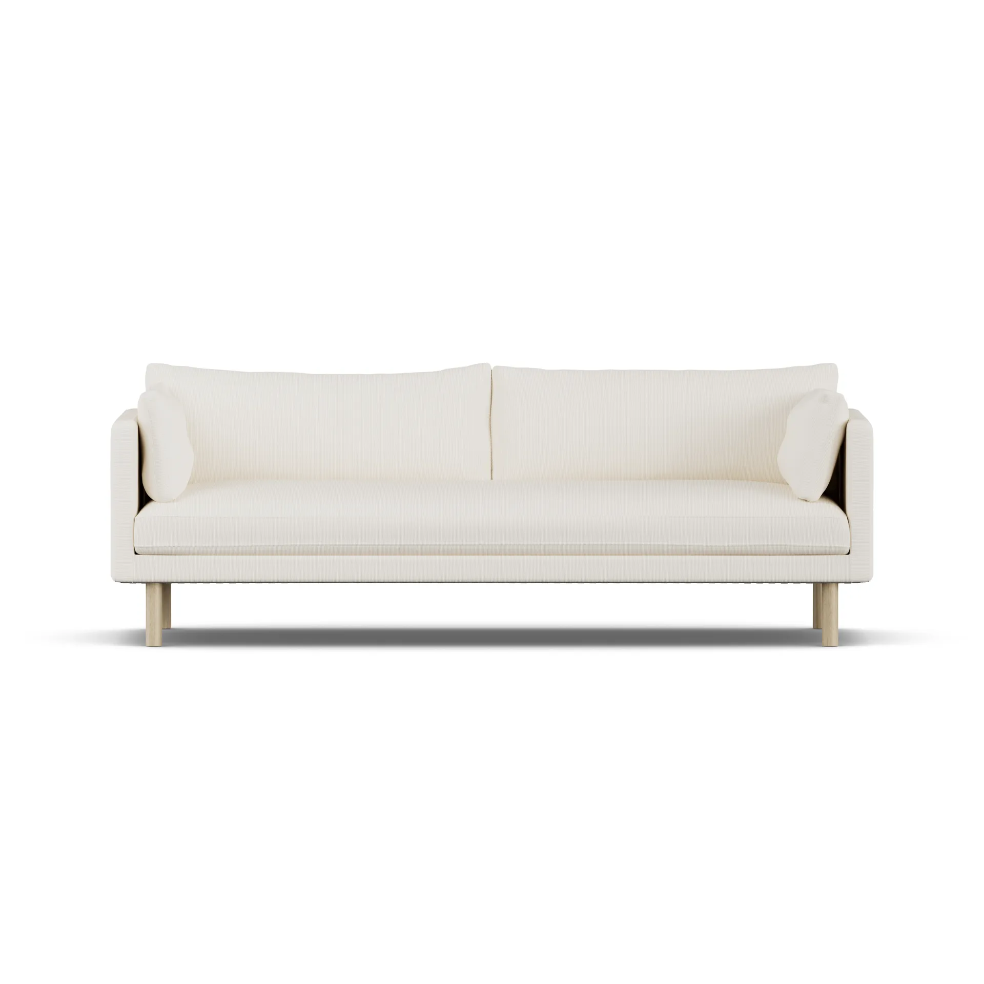 Linnevik sofa, Jump Off White 1954-white-oiled oak, 4-seater 1898
