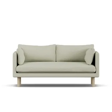 Linnevik sofa - Luiza Beige 3981-white-oiled oak, 2-seater - 1898