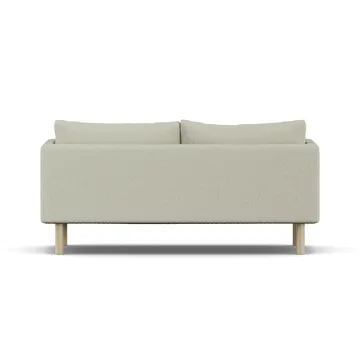 Linnevik sofa - Luiza Beige 3981-white-oiled oak, 2-seater - 1898