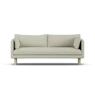 Linnevik sofa - Luiza Beige 3981-white-oiled oak, 3-seater - 1898