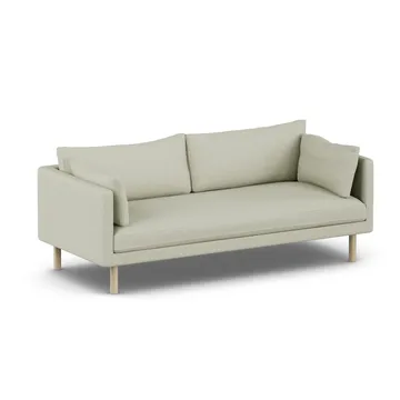 Linnevik sofa - Luiza Beige 3981-white-oiled oak, 3-seater - 1898