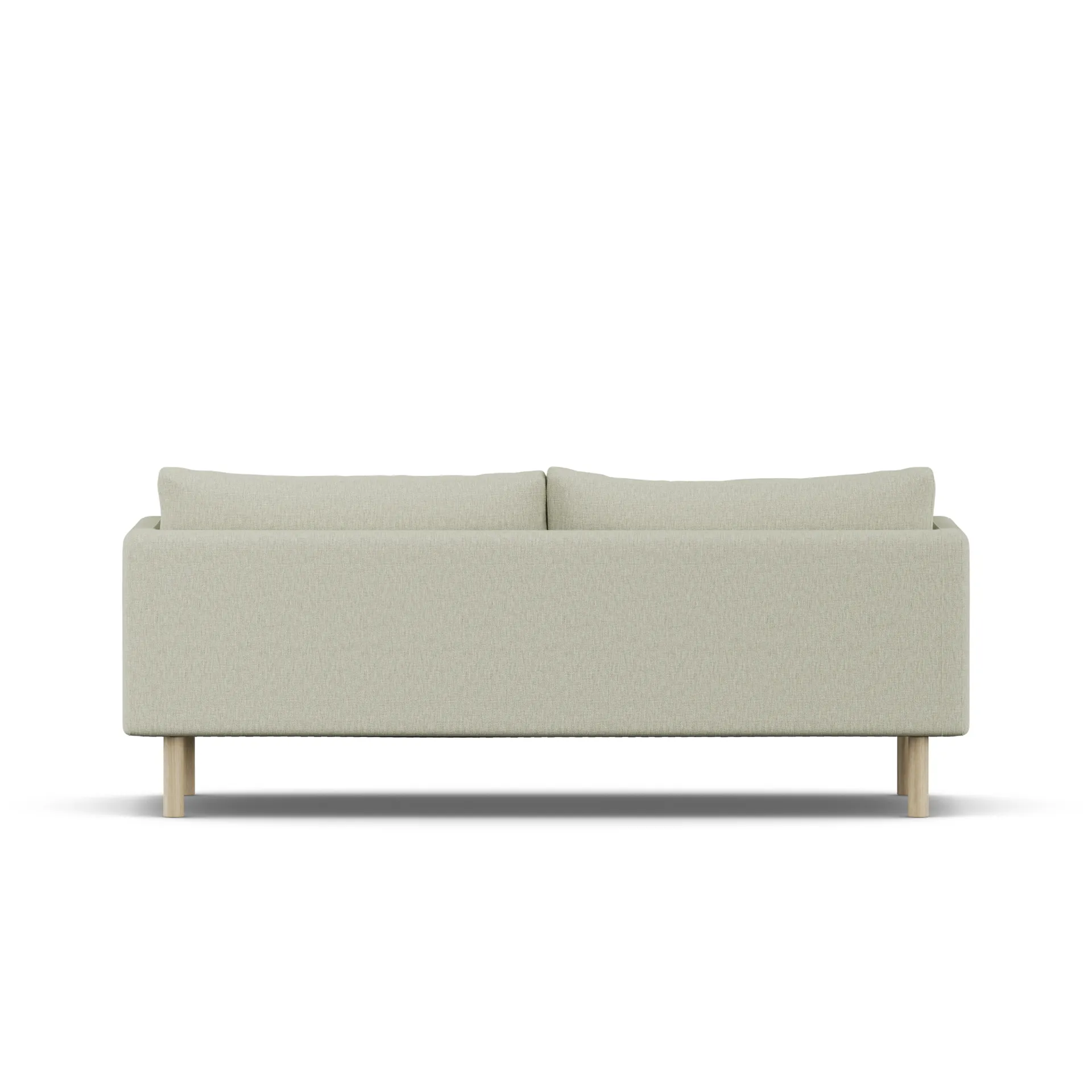 Linnevik sofa, Luiza Beige 3981-white-oiled oak, 3-seater 1898