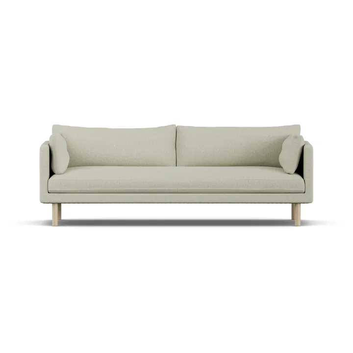 Linnevik sofa - Luiza Beige 3981-white-oiled oak, 4-seater - 1898