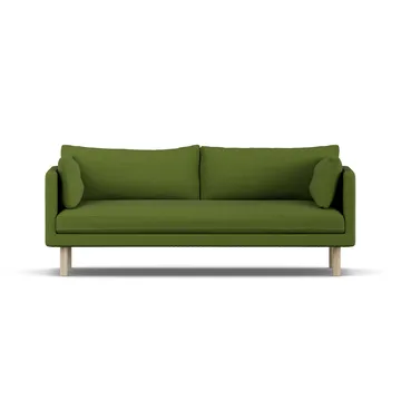 Linnevik sofa - Luiza Green 3975-white-oiled oak, 3-seater - 1898