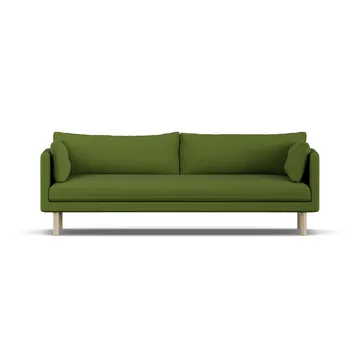 Linnevik sofa - Luiza Green 3975-white-oiled oak, 4-seater - 1898