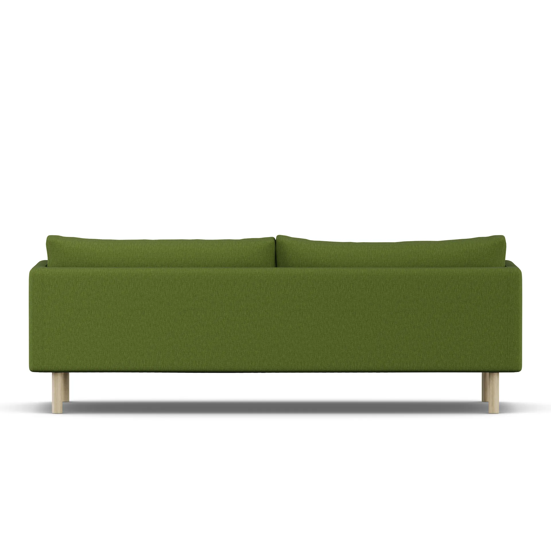 Linnevik sofa, Luiza Green 3975-white-oiled oak, 4-seater 1898