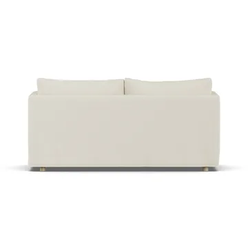 Linnevik sofa - Oslo Nature 1540-white-oiled oak, 2-seater, with skirt - 1898