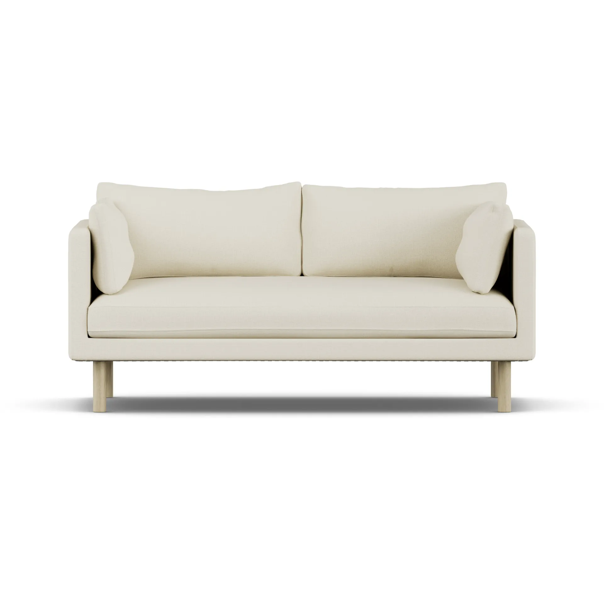 Linnevik sofa, Oslo Nature 1540-white-oiled oak, 2-seater 1898