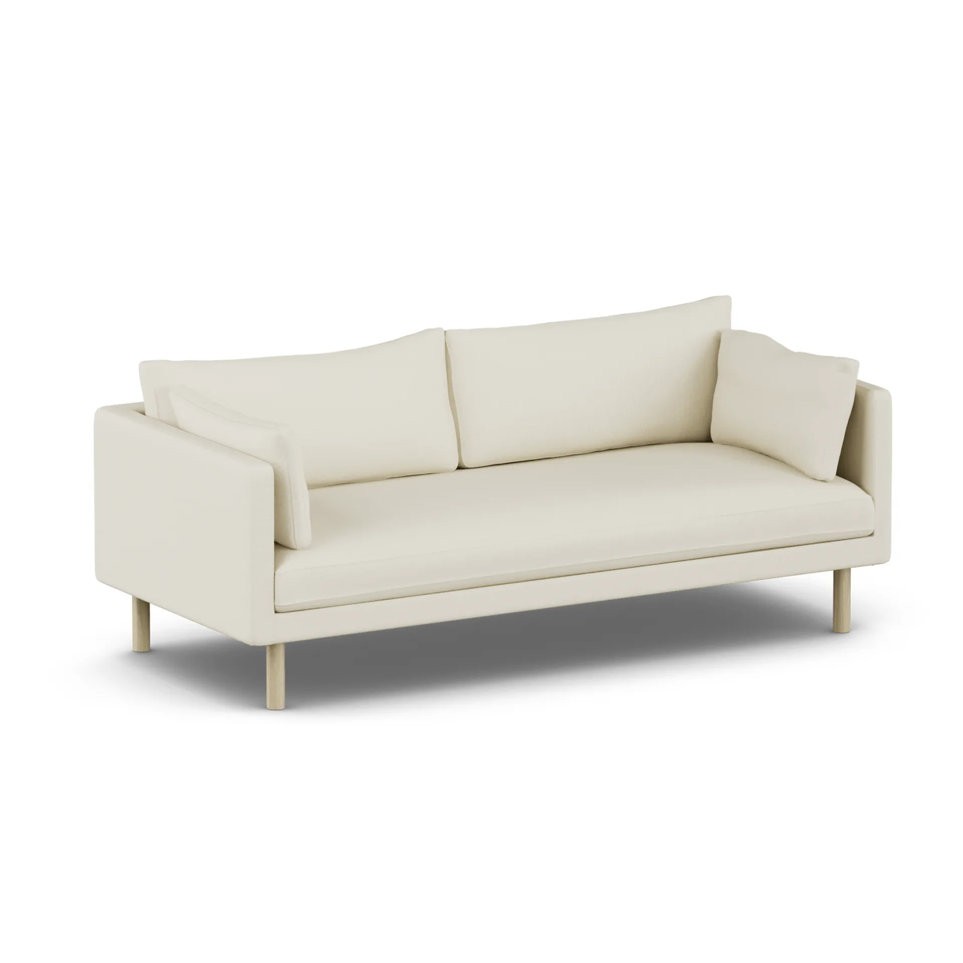 Linnevik sofa, Oslo Nature 1540-white-oiled oak, 3-seater 1898