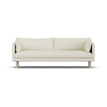 Linnevik sofa - Oslo Nature 1540-white-oiled oak, 4-seater - 1898