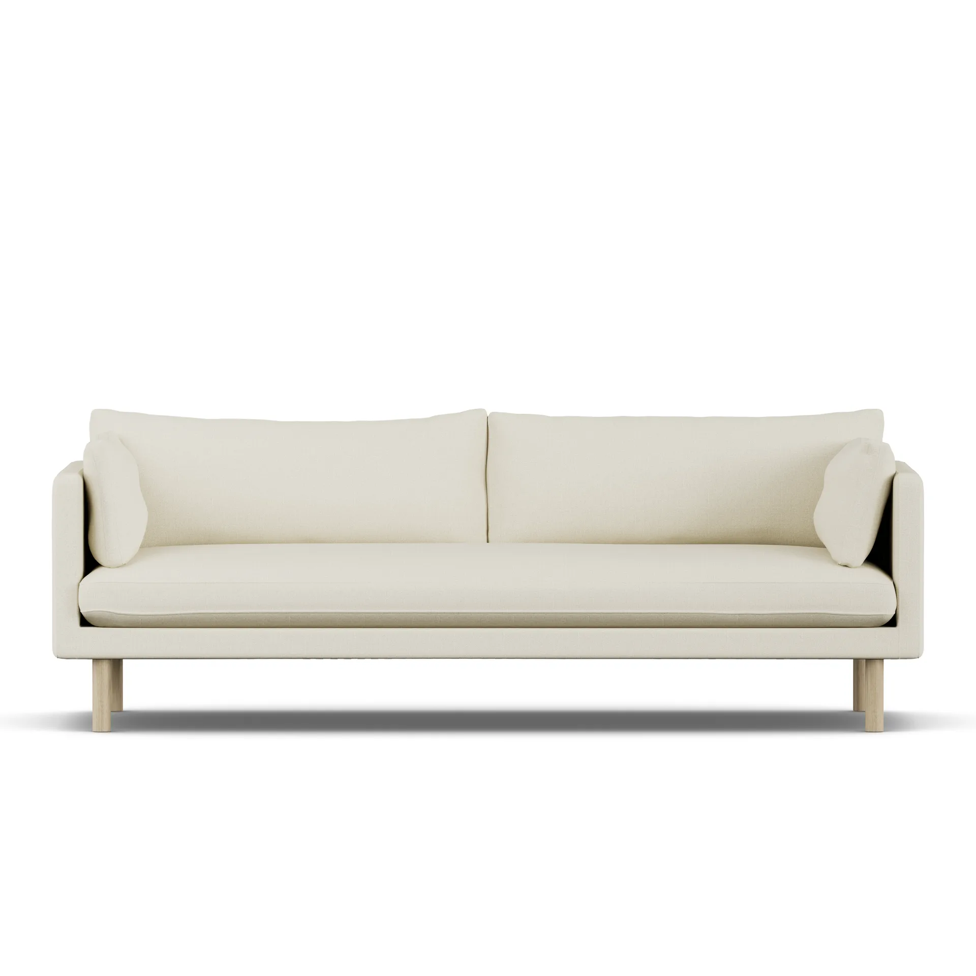 Linnevik sofa, Oslo Nature 1540-white-oiled oak, 4-seater 1898