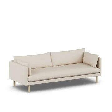 Linnevik sofa - Same Beige 6670-white-oiled oak, 4-seater - 1898