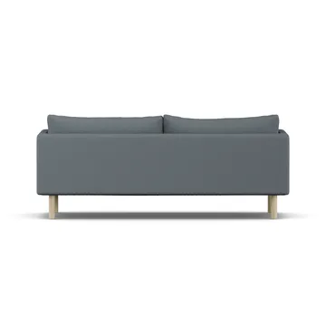 Linnevik sofa - Same Blue 6678-white-oiled oak, 3-seater - 1898