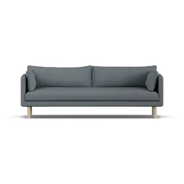 Linnevik sofa - Same Blue 6678-white-oiled oak, 4-seater - 1898