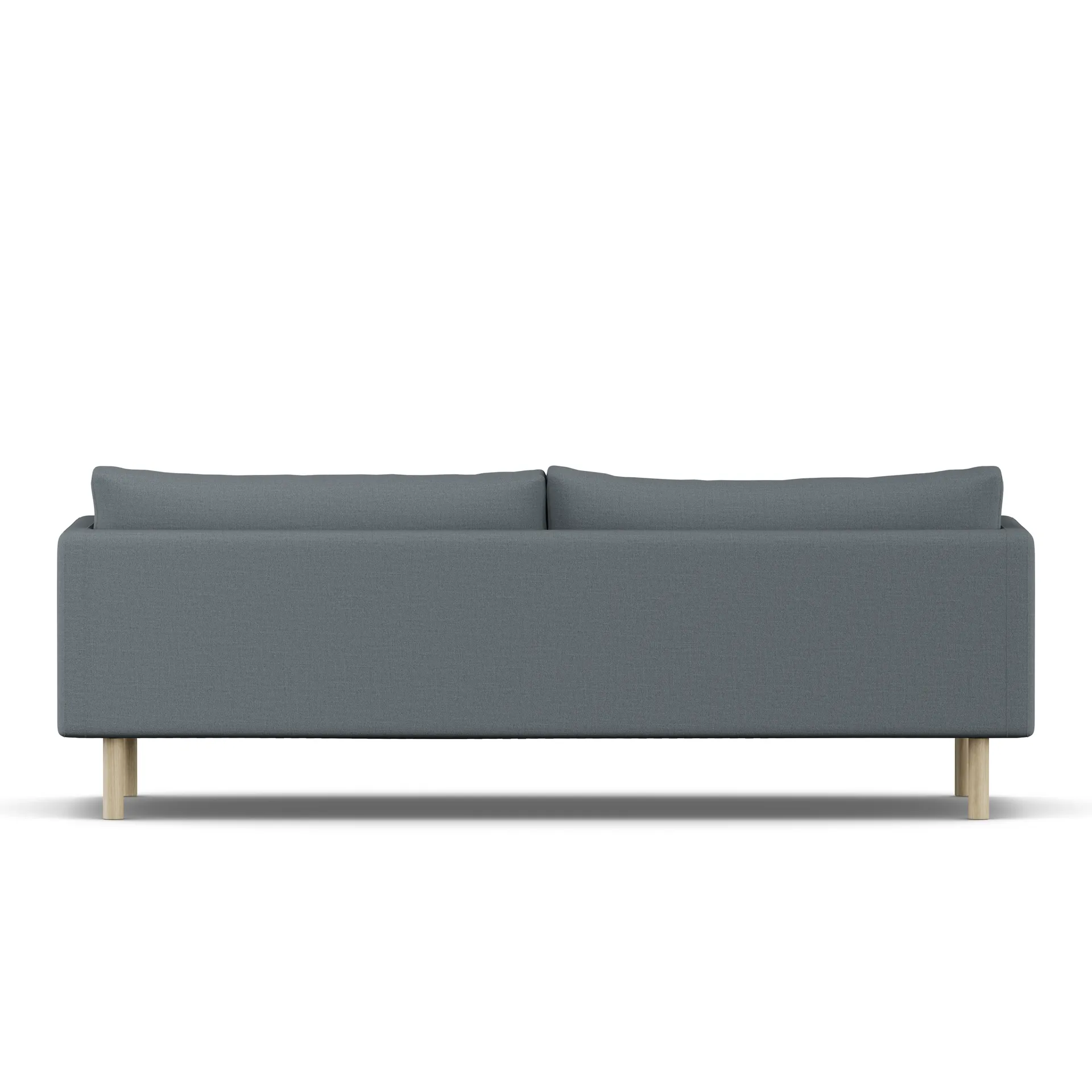 Linnevik sofa, Same Blue 6678-white-oiled oak, 4-seater 1898