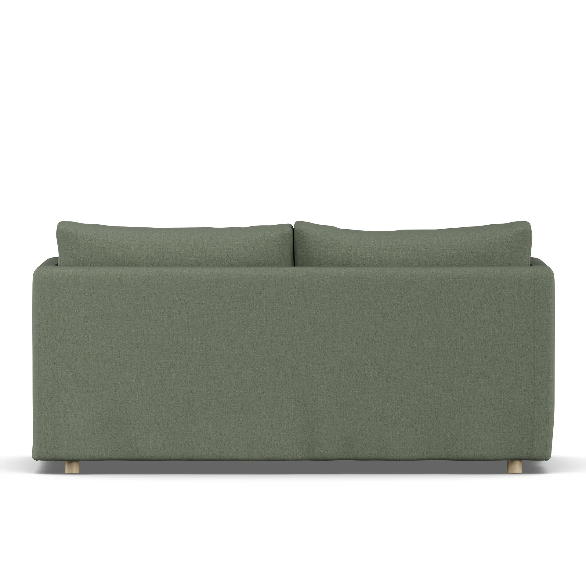 Linnevik sofa, Same Forest 6677-white-oiled oak, 2-seater, with skirt 1898