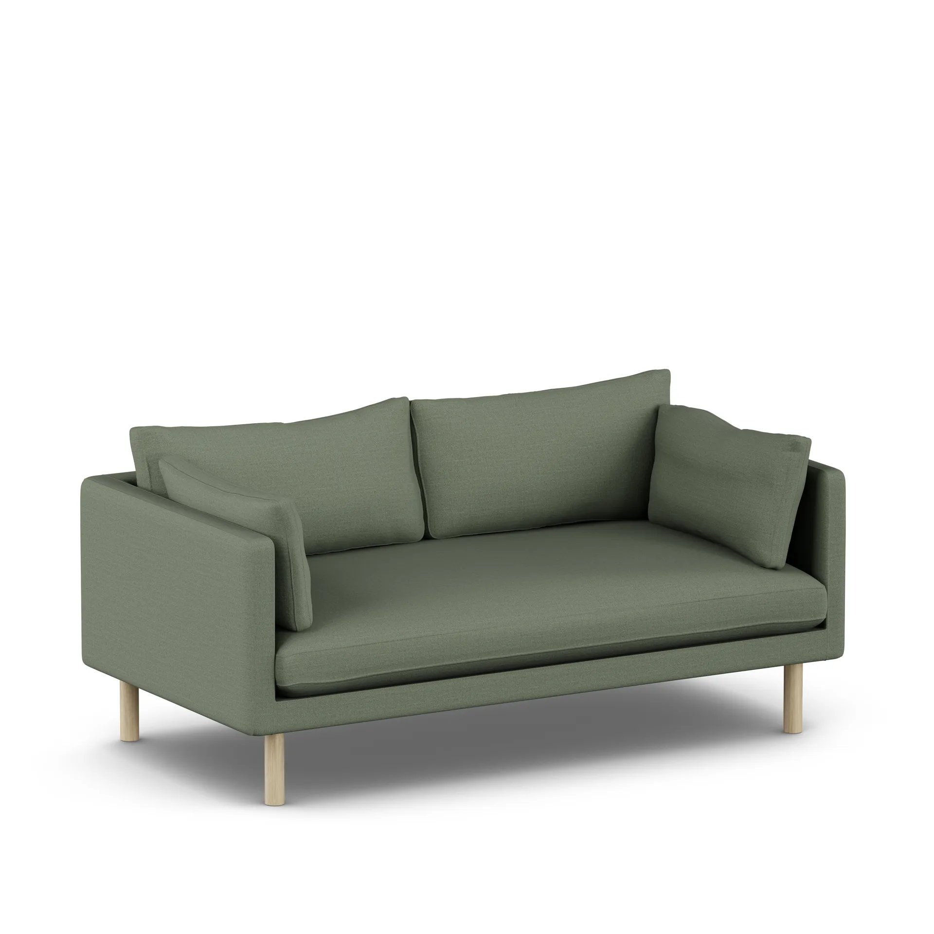 Linnevik sofa, Same Forest 6677-white-oiled oak, 2-seater 1898