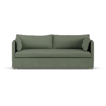 Linnevik sofa - Same Forest 6677-white-oiled oak, 3-seater, with skirt - 1898