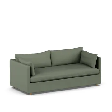 Linnevik sofa - Same Forest 6677-white-oiled oak, 3-seater, with skirt - 1898
