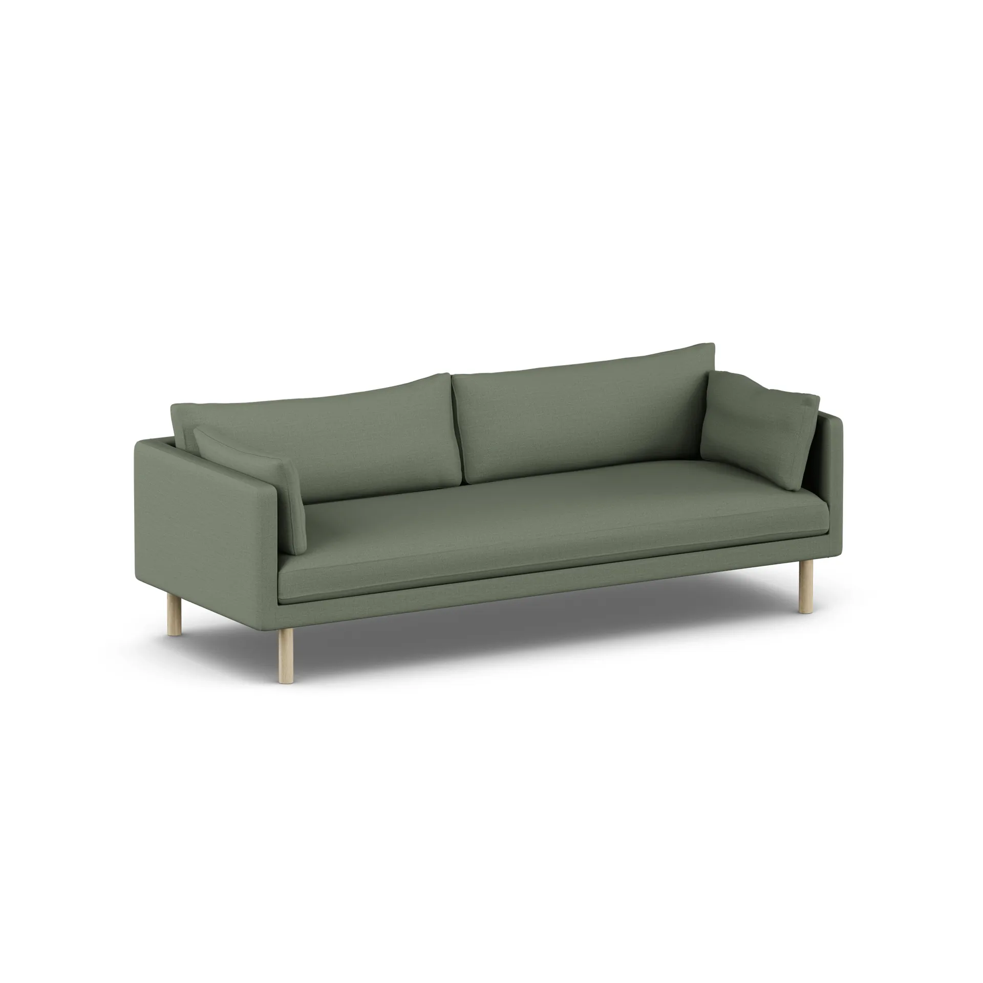 Linnevik sofa, Same Forest 6677-white-oiled oak, 4-seater 1898