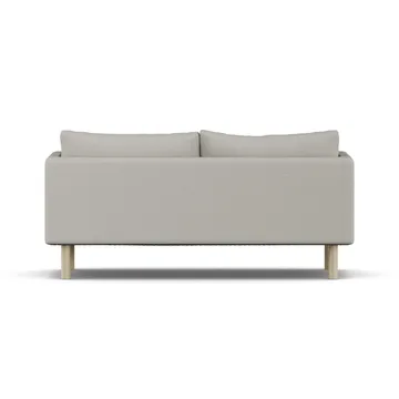 Linnevik sofa - Same Grey 6673-white-oiled oak, 2-seater - 1898