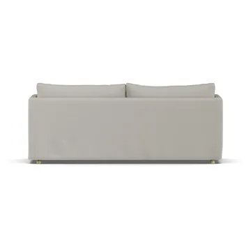 Linnevik sofa - Same Grey 6673-white-oiled oak, 3-seater, with skirt - 1898