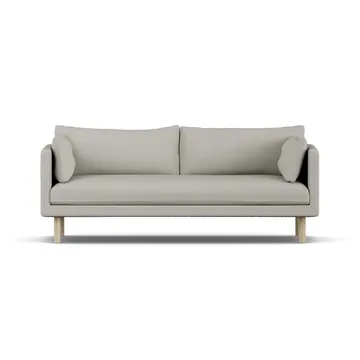 Linnevik sofa - Same Grey 6673-white-oiled oak, 3-seater - 1898