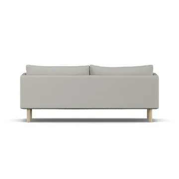 Linnevik sofa - Same Grey 6673-white-oiled oak, 3-seater - 1898
