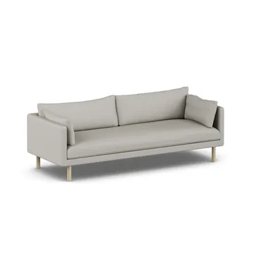 Linnevik sofa - Same Grey 6673-white-oiled oak, 4-seater - 1898