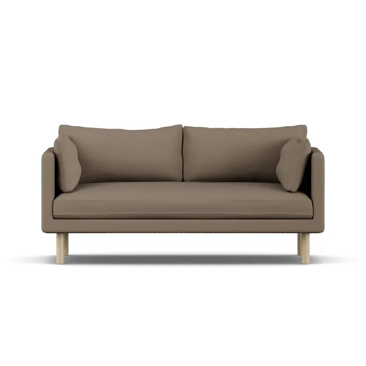 Linnevik sofa - Same Mole 6674-white-oiled oak, 2-seater - 1898