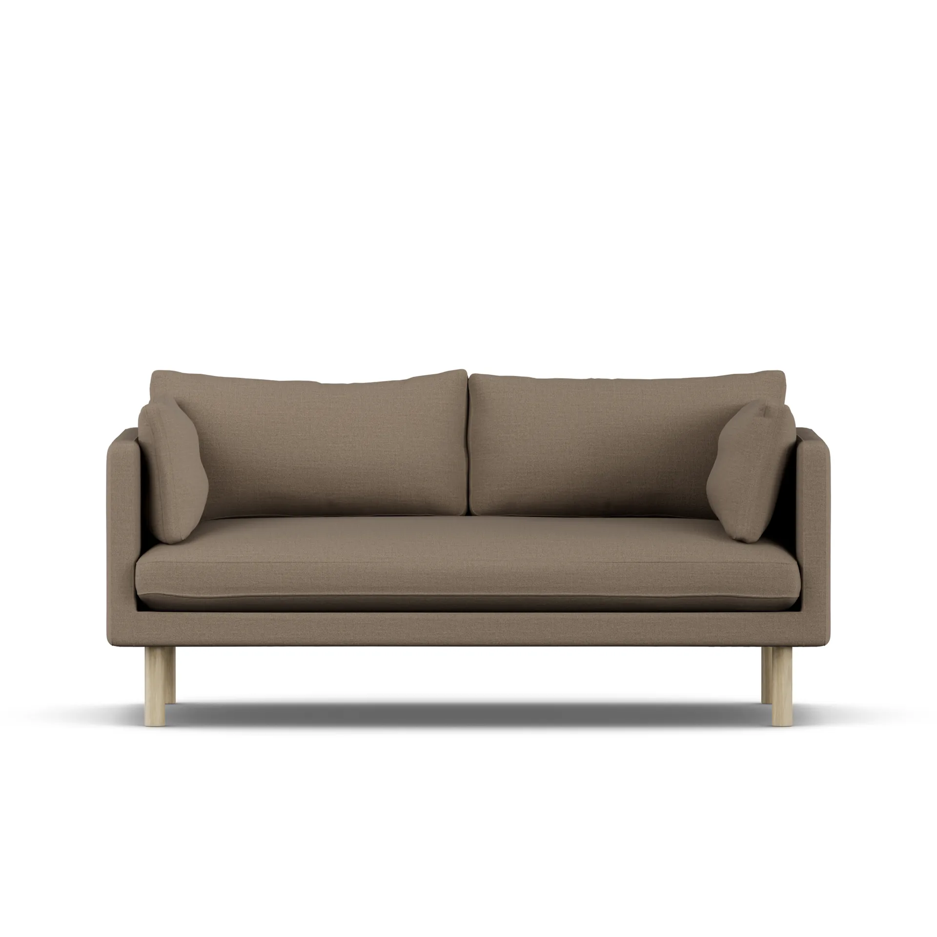 Linnevik sofa, Same Mole 6674-white-oiled oak, 2-seater 1898