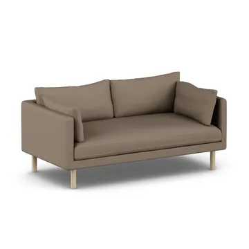Linnevik sofa - Same Mole 6674-white-oiled oak, 2-seater - 1898