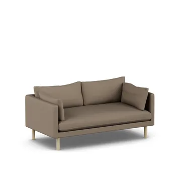 Linnevik sofa - Same Mole 6674-white-oiled oak, 2-seater - 1898