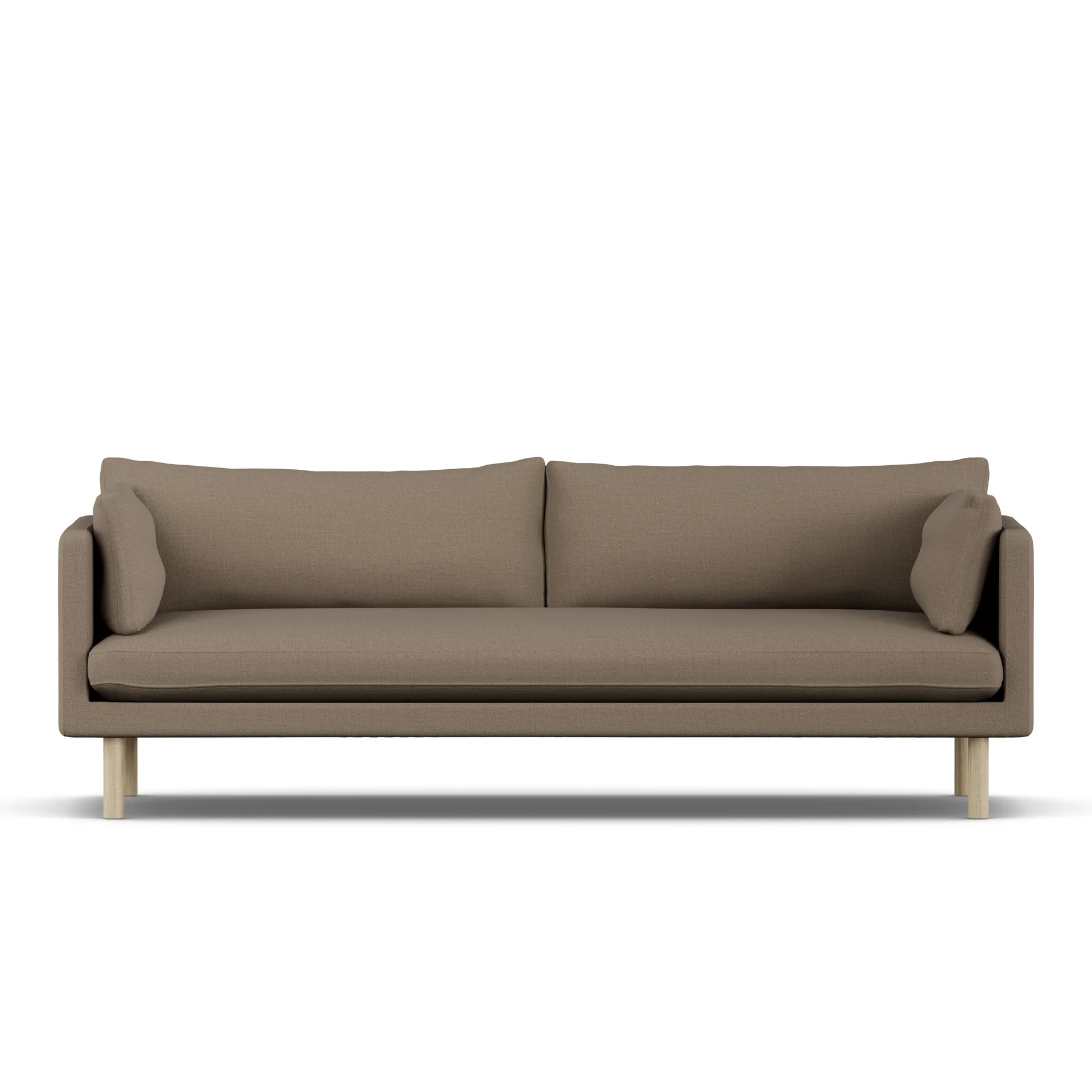Linnevik sofa, Same Mole 6674-white-oiled oak, 4-seater 1898
